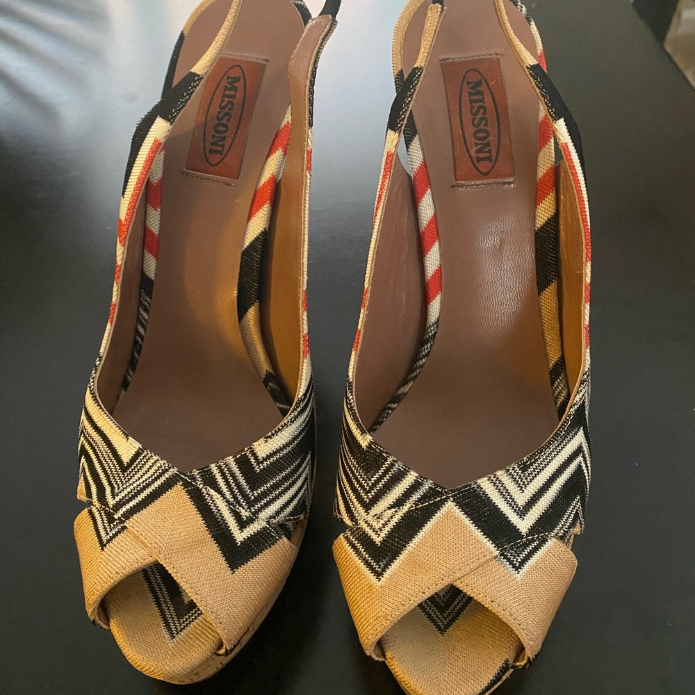 COPY - Missoni platform pumps